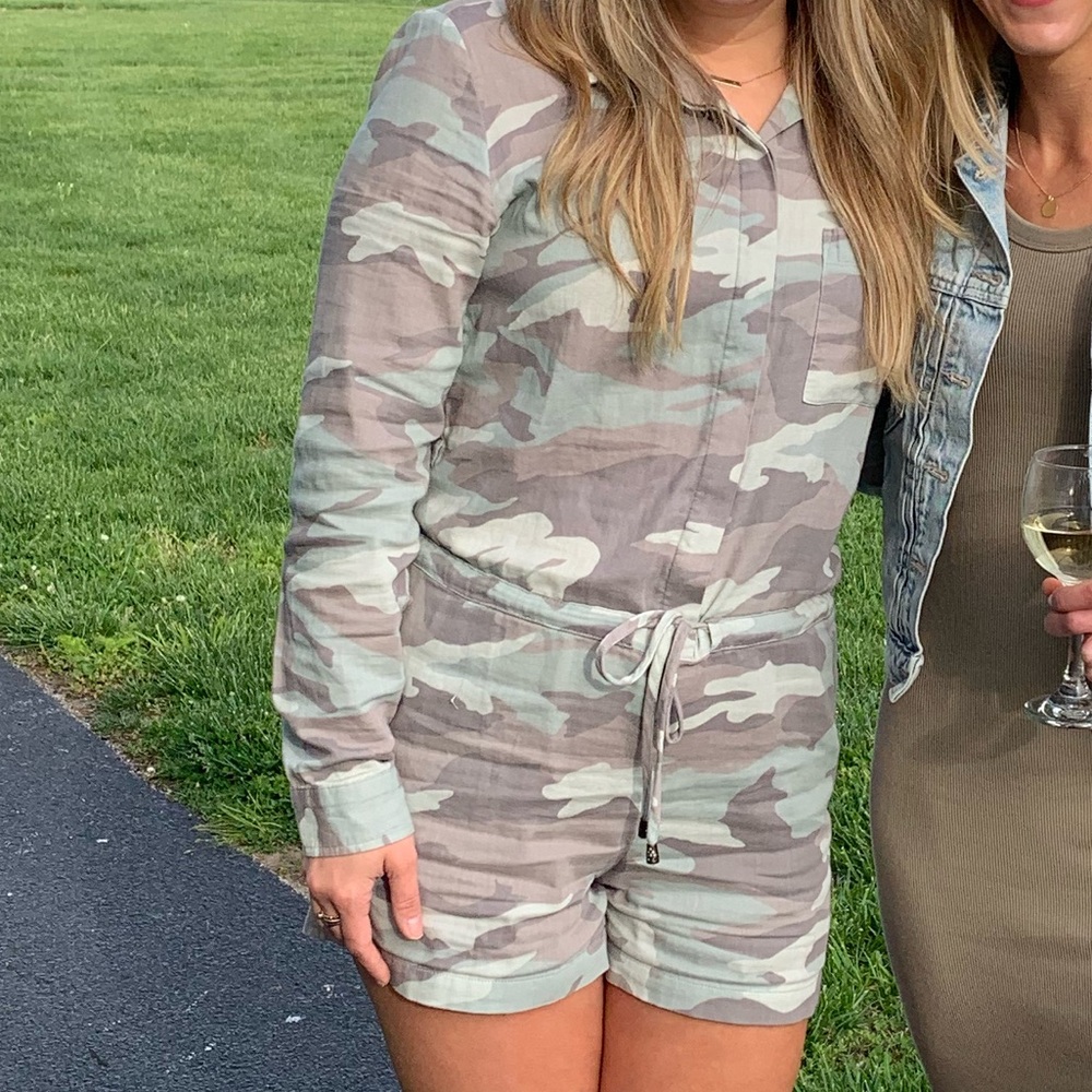 Lovestitch Medium Camo Romper